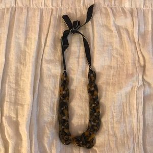 J.Crew Tortoise Link Necklace